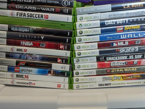 Lotto giochi xbox 360 testati - 360,